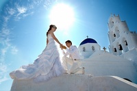свадьба в греции, свадебные церемонии в европе